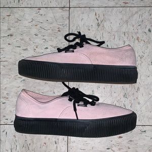 vans authentic platform (embossed)